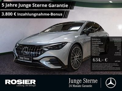 Silber / hightechsilber Gebraucht 2023 Mercedes EQE AMG 53 Premium Limousine | 73.250 € (Fairer Preis)