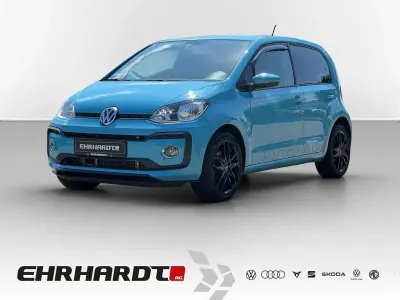 Gebraucht VW up! move up! 90 PS (66 kW) 2018 Blau Kleinwagen