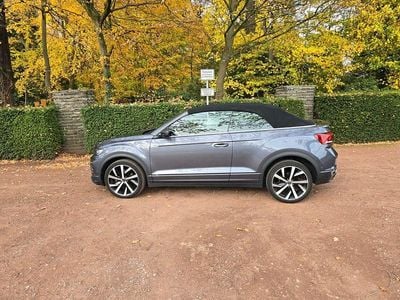 Gebraucht VW T-Roc Cabriolet R-line 150 PS (110 kW) 2021 Grau Cabrio
