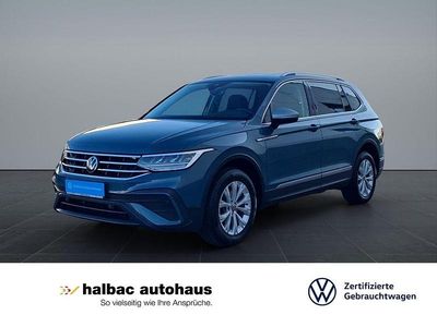 Petroleum blue metallic Gebraucht 2021 VW Tiguan Allspace SUV | 27.420 € (Fairer Preis)