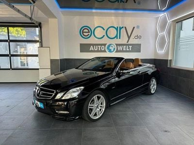 Schwarz Gebraucht 2011 Mercedes E250 AMG line Cabrio | 17.995 € (Etwas zu teuer)