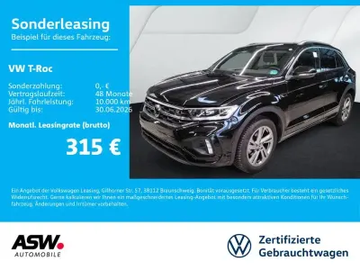 Used VW T-Roc R-line 150 HP (110 kW) 2025 Black SUV