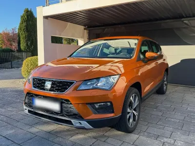 Gebraucht Seat Ateca Style 150 PS (110 kW) 2017 Orange SUV