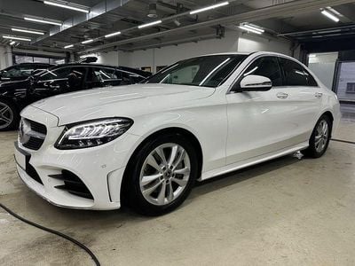 Gebraucht Mercedes C300 AMG 258 PS (189 kW) 2019 Weiß Limousine