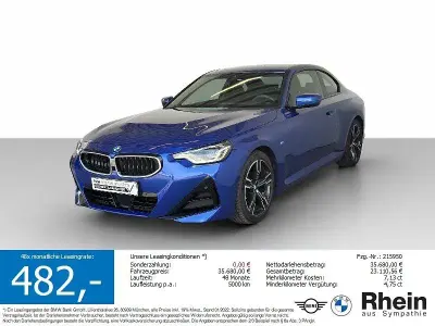 Gebraucht BMW 218 M Sport 156 PS (114 kW) 2025 Blau Coupé