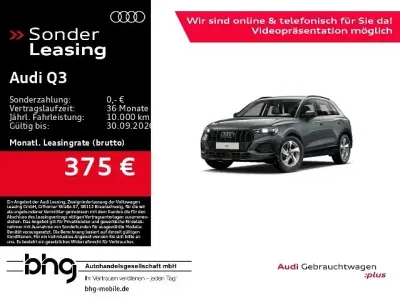Gebraucht Audi Q3 Advanced 150 PS (110 kW) 2025 Grau SUV