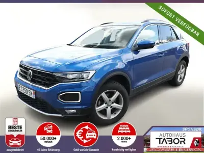 Gebraucht VW T-Roc Style 150 PS (110 kW) 2021 Blau metallic SUV