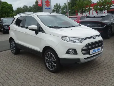 Gebraucht Ford Ecosport Titanium 125 PS (91 kW) 2015 Weiß SUV