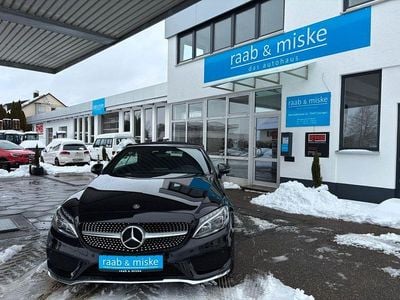 Schwarz Gebraucht 2018 Mercedes C200 AMG line Cabrio | 27.790 € (Guter Preis)