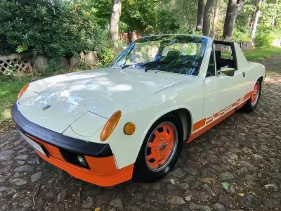 Gebraucht Porsche 914 100 PS (73 kW) 1974 Weiß Cabrio