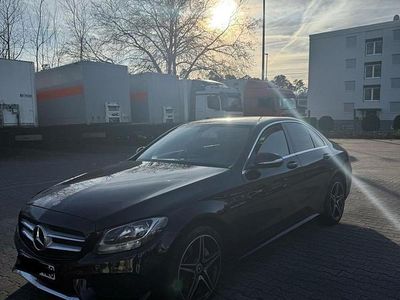 Schwarz Gebraucht 2014 Mercedes C220 AMG Limousine | 12.190 € (Fairer Preis)