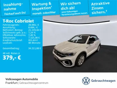 Brugt VW T-Roc R-line 150 HK (110 kW) 2022 SUV