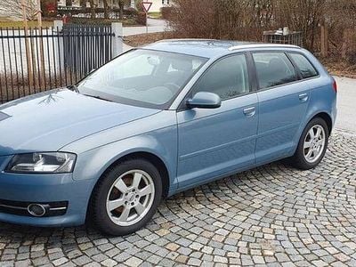 Gebraucht Audi A3 Attraction 102 PS (75 kW) 2010 Blau Kleinwagen