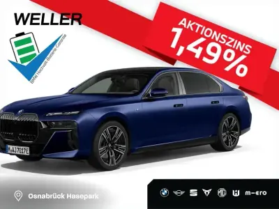 Gebraucht BMW i7 M Sport 334 kW (455 PS) 2025 Blau Limousine