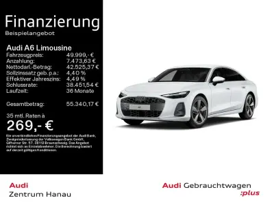 Gebraucht Audi A6 S-Line 204 PS (150 kW) 2025 Gletscherweiß metallic Limousine