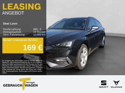 Usata Seat Leon ST FR 150 CV (110 kW) 2025 Nero Station wagon