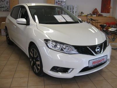Gebraucht Nissan Pulsar N-Connecta 110 PS (80 kW) 2016 Weiß metallic Limousine