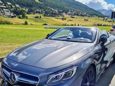 Second-hand Mercedes S63 AMG AMG 585 CP (430 kW) 2017 Gri Cabrio