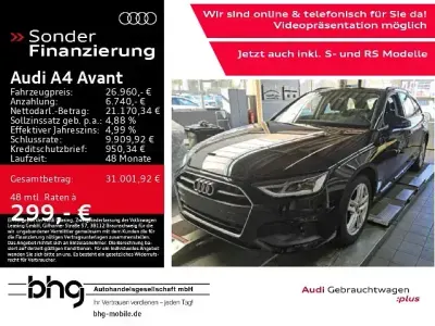Gebraucht Audi A4 Basis 204 PS (150 kW) 2023 Schwarz Kombi