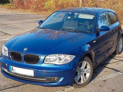 Blau Gebraucht 2008 BMW 118 Advantage Kleinwagen | 3.490 € (Fairer Preis)