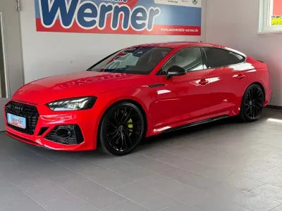 Używany Audi RS5 Sportback Ambiente 450 KM (330 kW) 2021 Czerwony Sedan/Limuzyna