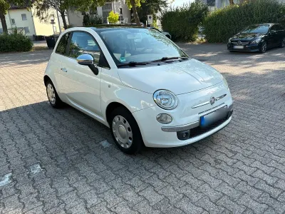 Gebraucht Fiat 500 69 PS (50 kW) 2009 Weiß Cabrio