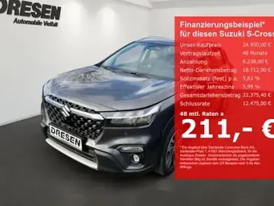Gebraucht Suzuki SX4 S-Cross Comfort+ 116 PS (85 kW) 2025 Grau SUV
