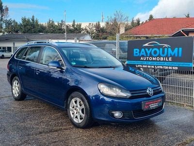 Gebraucht VW Golf VI Highline 105 PS (77 kW) 2010 Blau Kleinwagen