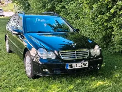 Gebraucht Mercedes C200 2006 Schwarz Kombi