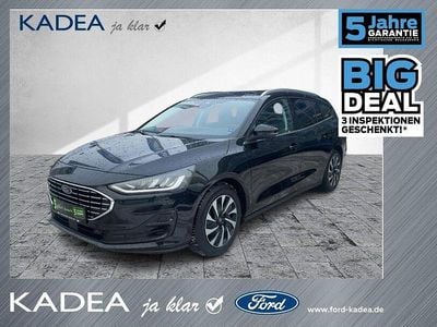 Obsidianschwarz metallic Gebraucht 2025 Ford Focus Titanium Kombi | 21.480 € (Superpreis)
