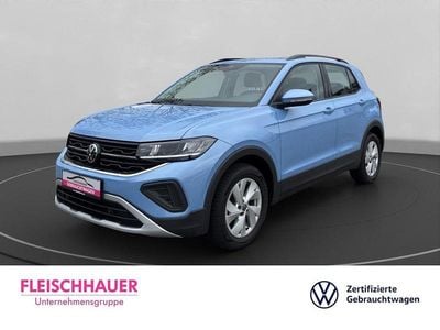 Gebraucht VW T-Cross Life 95 PS (69 kW) 2025 Blau SUV