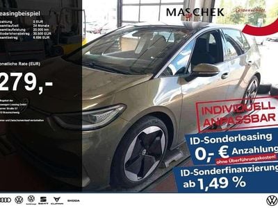 Gebraucht VW ID.3 Pro 150 kW (204 PS) 2023 Dark olivine green metallic sc Kleinwagen