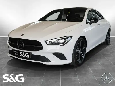 Brugt Mercedes CLA250 Progressive 224 HK (164 kW) 2020 Hvid Sedan