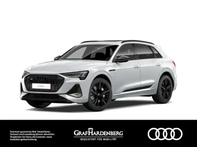 Gebraucht Audi e-tron S-Line 300 kW (408 PS) 2023 Gletscherweiß metallic SUV