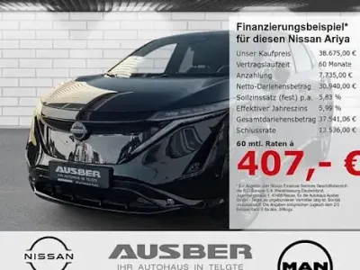 Brugt Nissan Ariya Evolve 177 kW (242 HK) 2022 Sort SUV