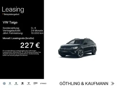 Gebraucht VW Taigo R-line 150 PS (110 kW) 2025 Deep black perleffekt SUV
