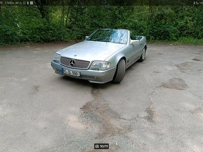 Gebraucht Mercedes SL500 326 PS (239 kW) 1992 Silber Cabrio