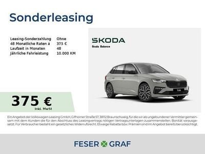 Neu Skoda Scala 150 PS (110 kW) 2026 Stahlgrau Kleinwagen