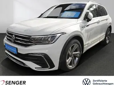 Brugt VW Tiguan R-line 150 HK (110 kW) 2024 Hvid SUV