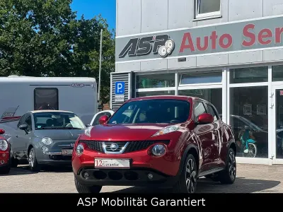 Gebraucht Nissan Juke Tekna 117 PS (86 kW) 2013 Rot SUV