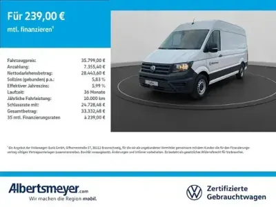 Gebraucht VW Crafter 140 PS (102 kW) 2024 Weiß Van