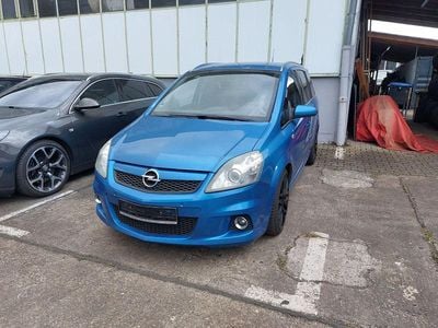 Usata Opel Zafira OPC 241 CV (177 kW) 2008 Blu Monovolume