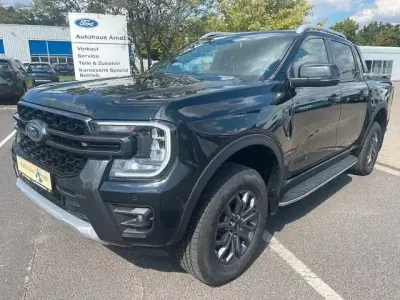 Brugt Ford Ranger Wildtrack 205 HK (150 kW) 2024 Sort Pickup / Ladvogn