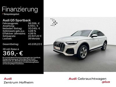 Gebraucht Audi Q5 Advanced 299 PS (219 kW) 2022 Gletscherweiß metallic SUV