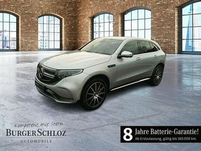 Metalliclack hightechsilber Gebraucht 2022 Mercedes EQC400 AMG line SUV | 40.400 € (Fairer Preis)