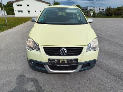 Gebraucht VW Polo Cross 101 PS (74 kW) 2007 Grün Kleinwagen