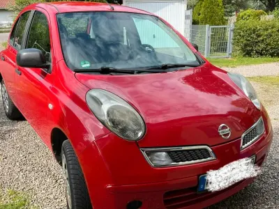 Gebraucht Nissan Micra 2010 Rot Kleinwagen
