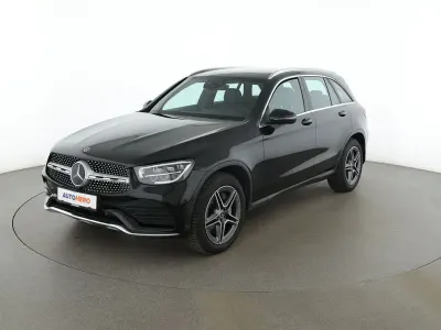 Gebraucht Mercedes GLC300 AMG line 258 PS (189 kW) 2021 Schwarz SUV