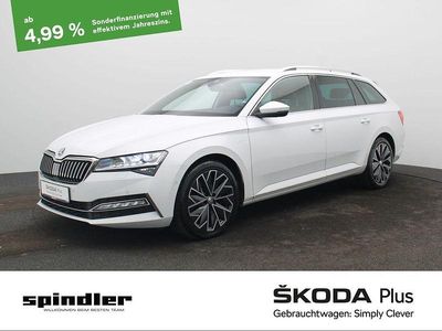 Second-hand Skoda Superb LAURIN & KLEMENT 150 CP (110 kW) 2023 Alb Break