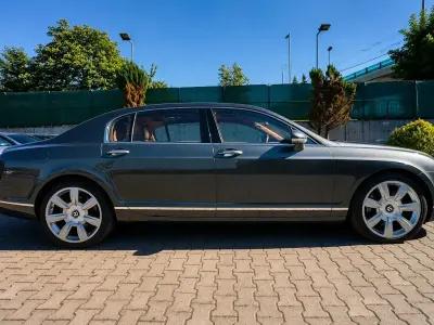 Gebraucht Bentley Continental Flying Spur 560 PS (411 kW) 2007 Grün Limousine